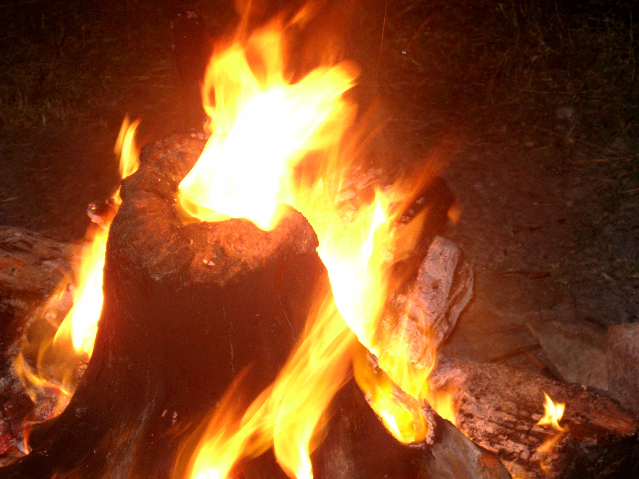 神聖な焚き火「ドゥニ」